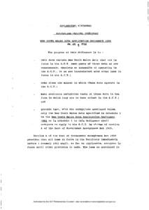 ~XPLANATORY  STATEMENT AUSTRALIAN CAPITAL TERRITORY NEW SOUTH WALES ACTS APPLICATION ORDINANCE 1985