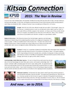 KPUD Customer Newsletter December 2015-January 2016