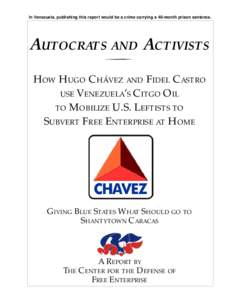 Politics of Venezuela / Bolivarian Revolution / Petróleos de Venezuela / Bolivarian Alliance for the Americas / Bolivarian Circles / Bolivarianism / Fifth Republic Movement / Revolutionary Bolivarian Movement-200 / Mission Barrio Adentro / Venezuela / Hugo Chávez / Politics