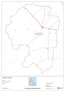 Longreach Regional Urban Flying-Fox Management Area map