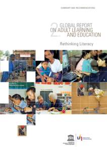 SUMMARY AND RECOMMENDATIONS  2 GLOBAL REPORT ON ADULT LEARNING