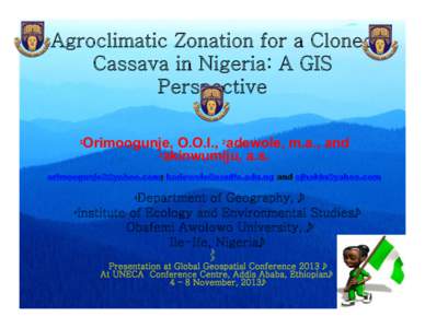 1.5a_AGROCLIMATIC ZONATION FOR CASSAVA_PPT 79.pptx
