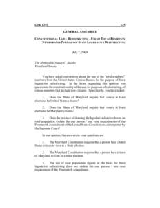 Constituencies / Voting systems / Apportionment / Voting theory / Davis v. Mann / Reynolds v. Sims / Elections in the United States / Wesberry v. Sanders / Article One of the United States Constitution / Politics / Government / Elections