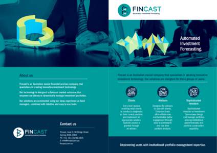 F INCAST  Menu item Automated Investment Forecasting