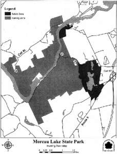 Moreau Lake State Park Hunting Map