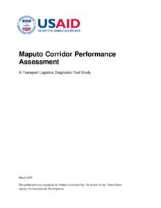 Maputo Corridor Performance Assessment