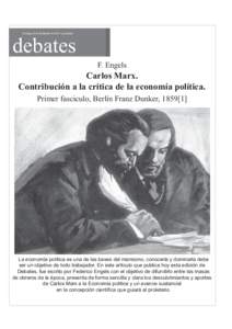 Domingo 23 de Noviembre de[removed]La juventud  debates F. Engels  Carlos Marx.