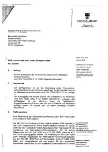 SACHSEN-ANHALT Ministerium ftir Wrtschaft und Arbeit Mlnisterium fitr wirtschafr und Arbeit des Landes Sachsen-Anhalt Postfach[removed], 39135 Magdeburg