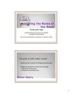 Microsoft PowerPoint - Mastering the Rules of the Road Tools and Tips