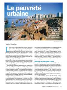 La pauvreté urbaine - Martin Ravallion - Finances et Développement Septembre 2007