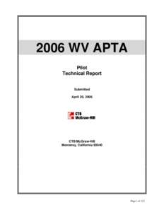 Fall 03 ISTEP Tech Report