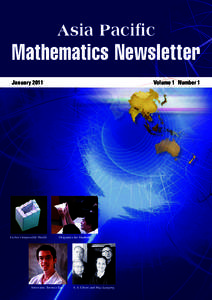 Asia Pacific  Mathematics Newsletter Volume 1 Number 1  January 2011