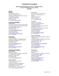 Geography of the United States / University of California /  Washington Center / University of California / Oakland /  California / Association of Public and Land-Grant Universities / Geography of California / California