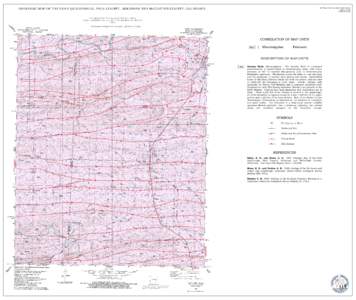Geologic Map of the Cove Quadrangle, Polk County, Arkansas and McCurtain County, Oklahoma