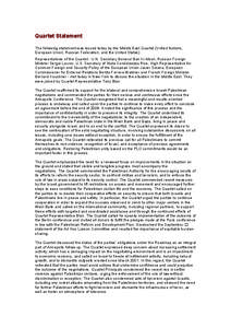 Israeli–Palestinian conflict / Western Asia / Foreign relations of the Palestinian National Authority / Peace process in the Israeli–Palestinian conflict / Annapolis Conference / Quartet on the Middle East / State of Palestine / Palestinian National Authority / Arab Peace Initiative / Asia / International relations / Palestinian nationalism