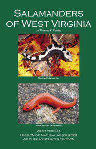 Salamanders of West Virginia by Thomas K. Pauley