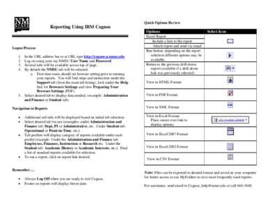 Microsoft Word - Cognos Quick Reference Guide_Print Document 11_11_2014.docx