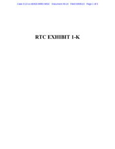 Case 3:13-cv[removed]MMD-WGC Document[removed]Filed[removed]Page 1 of 5  RTC EXHIBIT 1-K Case 3:13-cv[removed]MMD-WGC Document[removed]Filed[removed]Page 2 of 5 DEPARTMENT OF THE ARMY