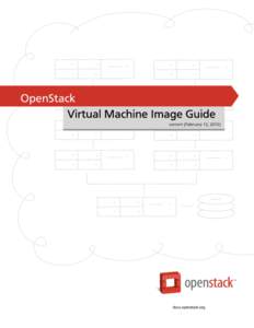 OpenStack Virtual Machine Image Guide