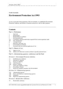 Environmental remediation / Earth / Environmental law / Environmental social science / Environmental Protection Act / Environment / Environmental Protection Authority of Western Australia / United States Environmental Protection Agency