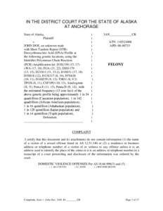 State of Alaska v. John Doe