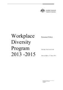 Workplace Diversity Program[removed]