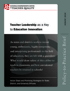 Education in the United States / Highly Qualified Teachers / Teacher / Educational leadership / Linda Darling-Hammond / National Board for Professional Teaching Standards / Education / Educators / Teaching