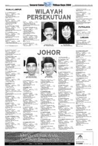 MINGGUAN MALAYSIA AHAD 14 MAC, 2004  MUKA 16