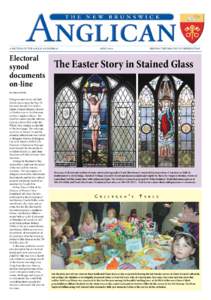 The New Brunswick Anglican / 1  april 2014 april 2014