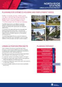 Water-sensitive urban design / Precinct / M2 Hills Motorway / Geography of England / Political geography / Water / Suburbs of Sydney / North Ryde /  New South Wales / Ryde