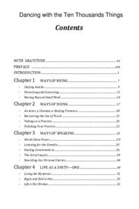 “This practical guidebook for creating a richer, deeper life for all of us comes from someone who walks the path and marks the