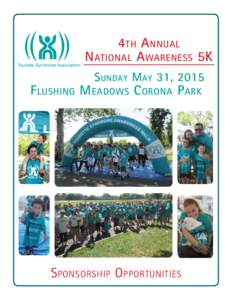 L  Tourette Syndrome Association 4th Annual National Awareness 5K