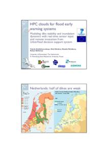 Microsoft PowerPoint - Valeria_Krzhizhanovskaya_HPC_clouds_for_flood_early_warning_systems.ppt