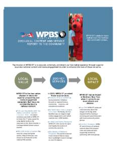 WPBS / Public Broadcasting Service / Whiz Quiz / PBS Kids Preschool Block / PBS Kids / Clifford the Big Red Dog / Television in the United States / Television / WPBS-DT