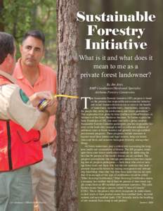 Sustainable Forestry Initiative What is it and what does it mean to me as a private forest landowner?