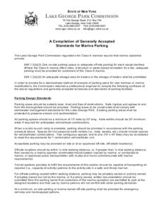 STATE OF NEW YORK  LAKE GEORGE PARK COMMISSION 75 Fort George Road, P.O. Box 749 Lake George, New York[removed]TEL[removed]FAX[removed]