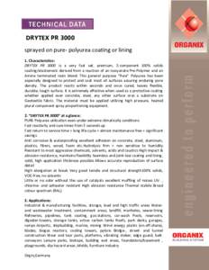 Microsoft Word - DRYTEX PR 3000-Data sheet-1