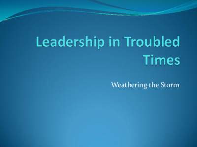 Weathering the Storm  Changing user expectations, changing libraries  Perceptions of Libraries and Information Resources, OCLC, 2005 and 2010