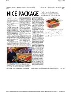 Print  Page 1 of 1 Newport Mercury Newport MercuryA: Main