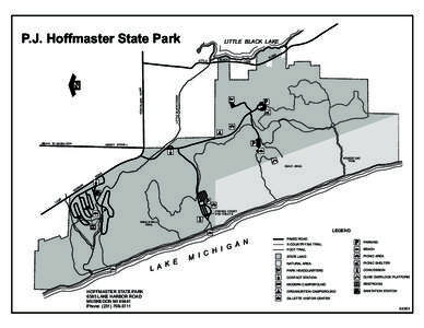 P.J. Hoffmaster State Park  LITTLE BLACK LAKE AD  PONTALUNA