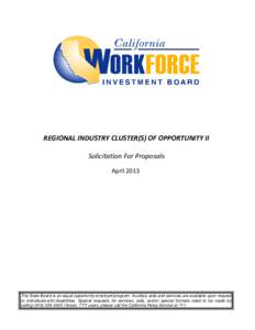 Economic development / Workforce development / Business cluster / Cluster development / Science / Workforce Innovation in Regional Economic Development / Structure / Academia / Economic geography / Strategic management / Development