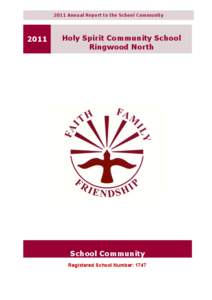 2011 Annual Report to the School Community  2011