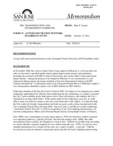 ATN / Initialisms / Personal rapid transit / Bay Area Rapid Transit / Santa Clara Station / Santa Clara / Augmented transition network / Transportation in California / Transportation in the United States / California