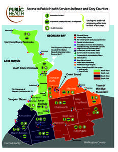 First Nations in Ontario / Saugeen First Nation / Chippewas of Nawash Unceded First Nation / Bruce Peninsula / Sauble Beach /  Ontario / Saugeen Shores / Preventive medicine / Public health / Sexual health clinic / Medicine / First Nations / Ontario