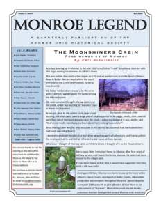 Volume 2, Issue 2  April 2014 Monroe Legend A