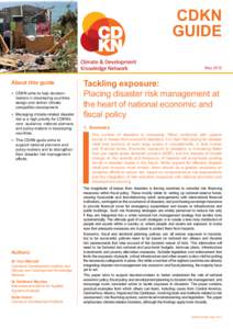 Disaster preparedness / Actuarial science / Emergency management / Disaster / Social vulnerability / International Decade for Natural Disaster Reduction / Adaptation to global warming / Climate risk management / Kiribati Adaptation Program / Management / Public safety / Risk