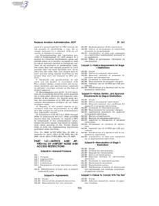 Federal Aviation Administration, DOT  Pt. 161 costs of a project paid for by PFC revenue for the purpose of establishing a rate, fee or