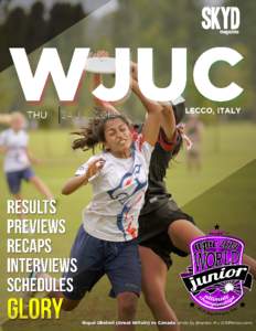 1 WJUC  World Junior Ultimate Championships WJUC Body Painting + String Quartet