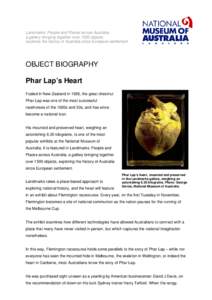 Microsoft Word - Phar Laps Heart.doc