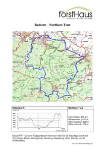 Microsoft Word - Radtour - Nordharz-Tour.doc